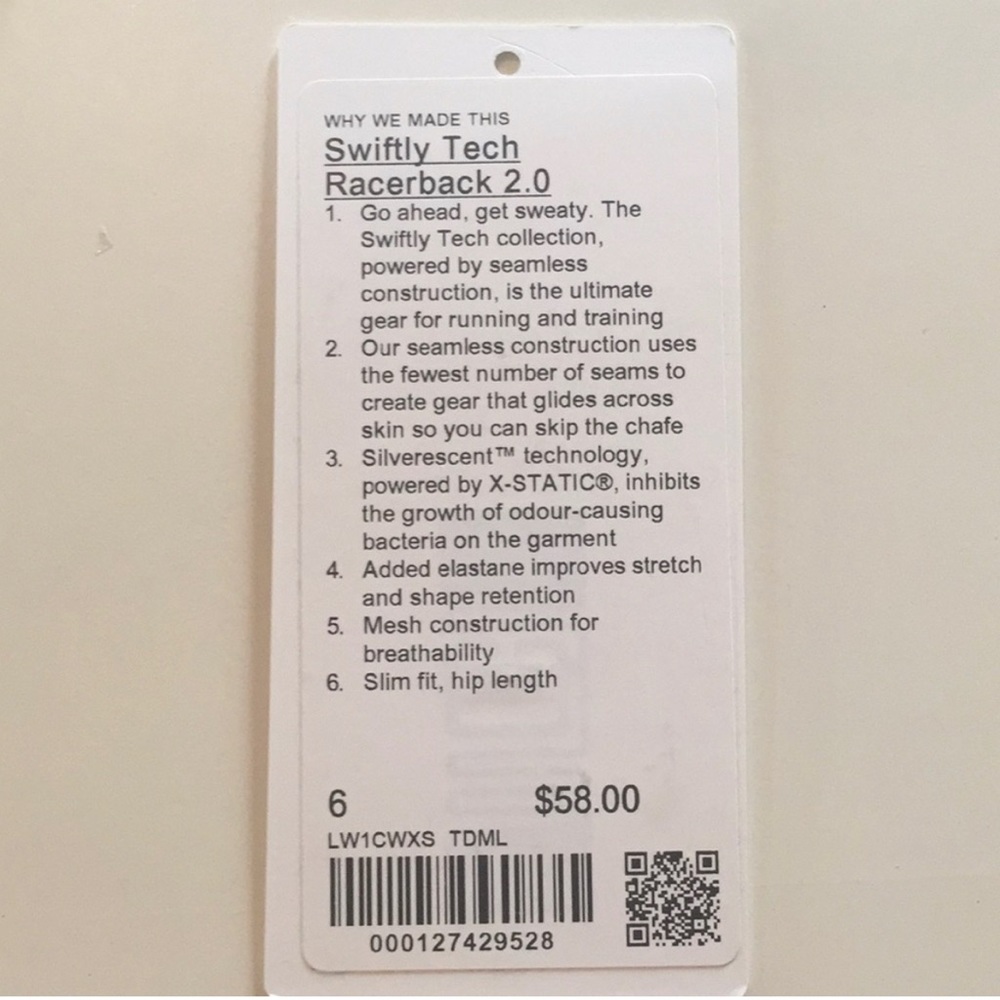 2 Lululemon Swiftly Tech Racerbacks, one New - Picture 4 of 10